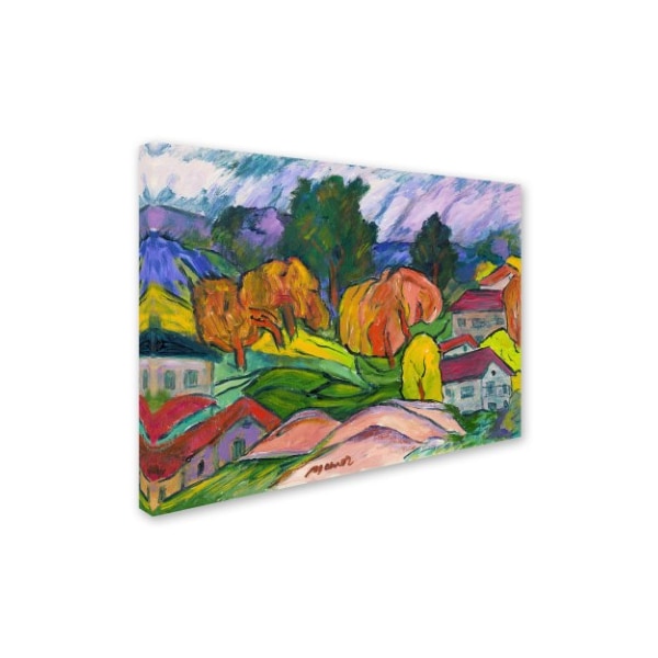 Manor Shadian 'Haiku' Canvas Art,14x19